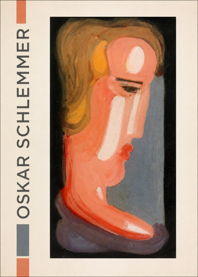 Oskar Schlemmer Profil No1 - Juliste