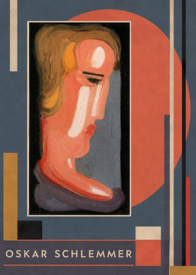 Oskar Schlemmer Profil No4 - Juliste