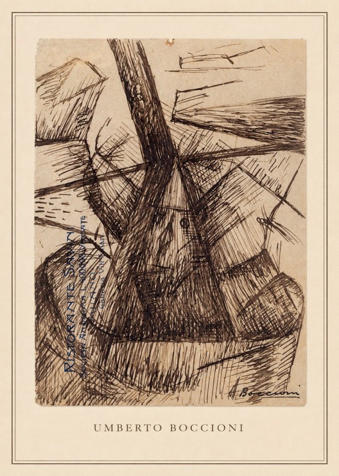 Umberto Boccioni Umberto Boccioni II No3 - Juliste