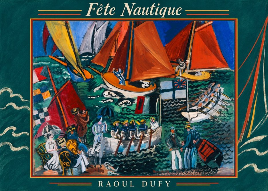 Raoul Dufy Fête Nautique No3 - Juliste