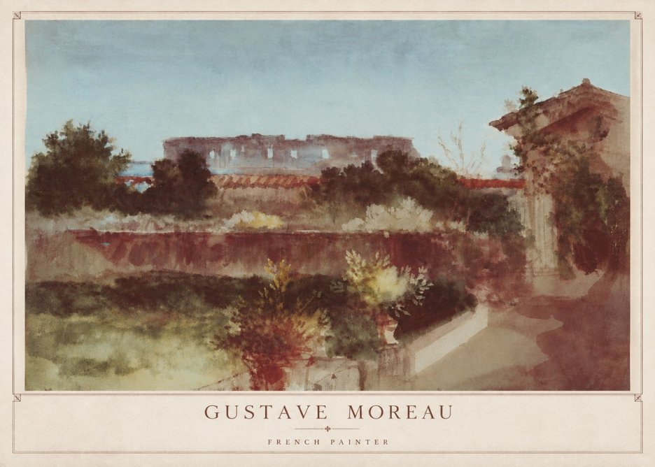 Gustave Moreau Rome No4 - Juliste