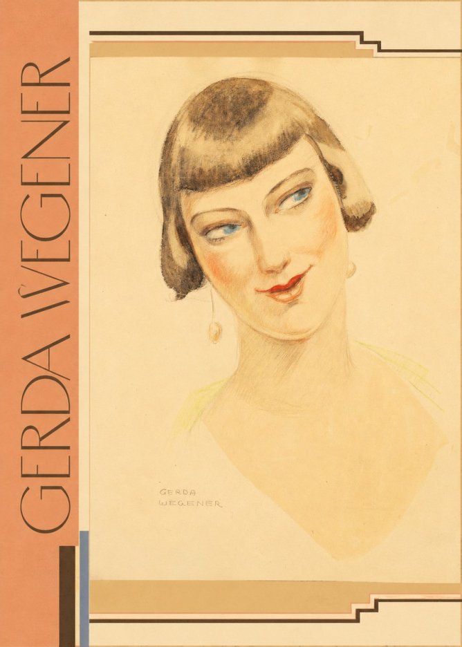 Gerda Wegener Portrait of a Lady No2 - Juliste
