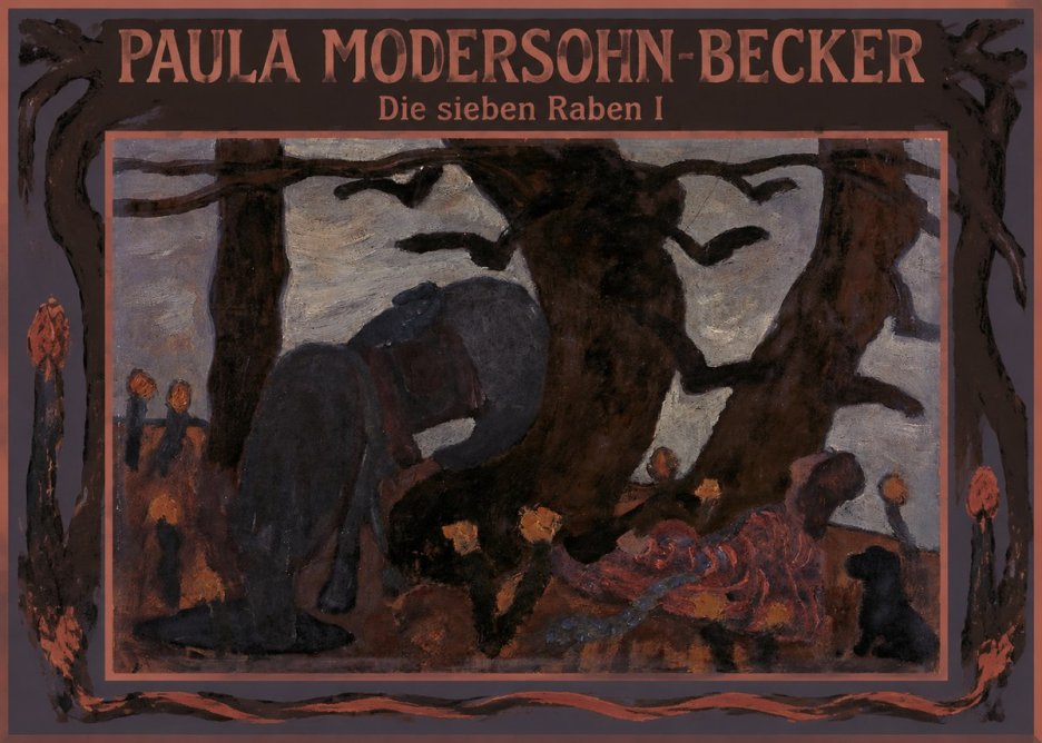 Paula Modersohn-Becker Die Sieben Raben I No1 - Juliste