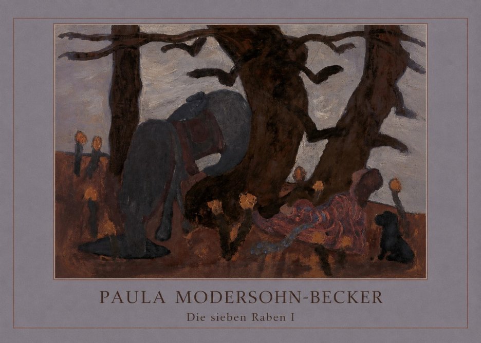 Paula Modersohn-Becker Die Sieben Raben I No5 - Juliste