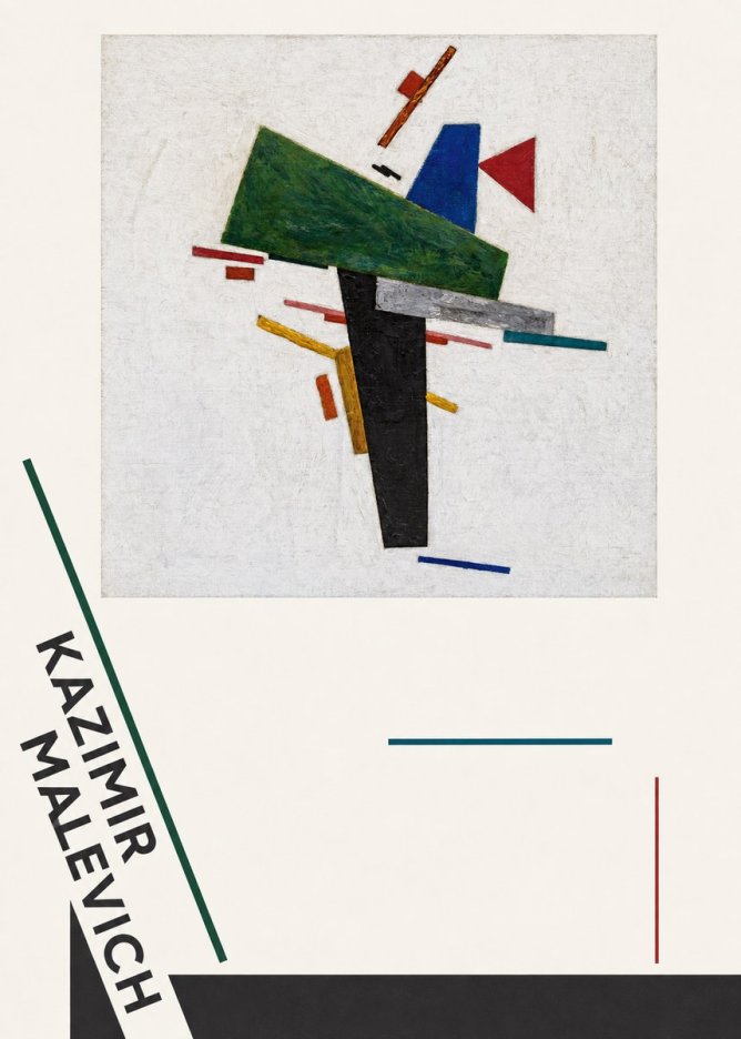 Kazimir Malevich Suprematist Composition II No2 - Juliste
