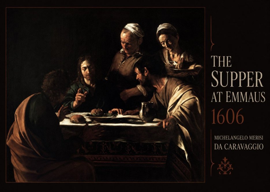 Michelangelo Merisi da Caravaggio The Supper at Emmaus II No5 - Juliste