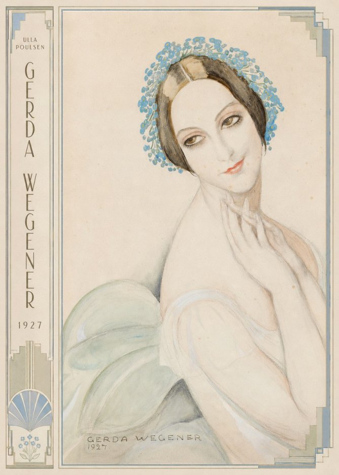 Gerda Wegener Ulla Poulsen No4 - Juliste