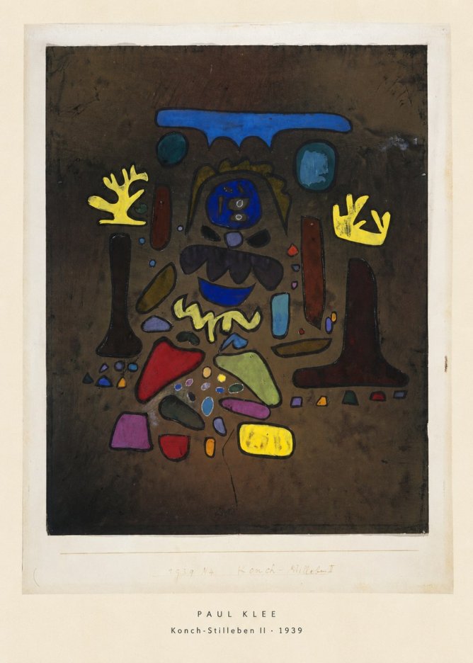 Paul Klee Konch-stilleben Ii No4 - Juliste