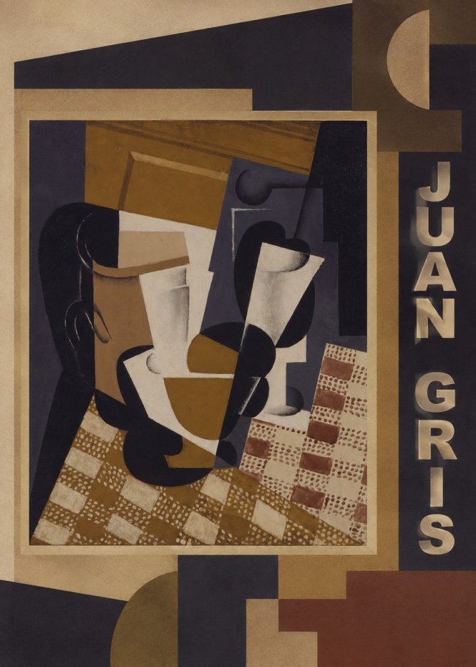 Juan Gris Still Life III No2 - Juliste
