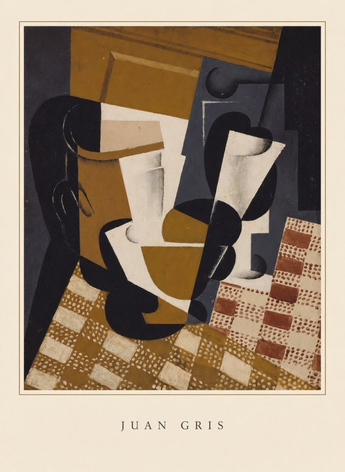 Juan Gris Still Life III No3 - Juliste
