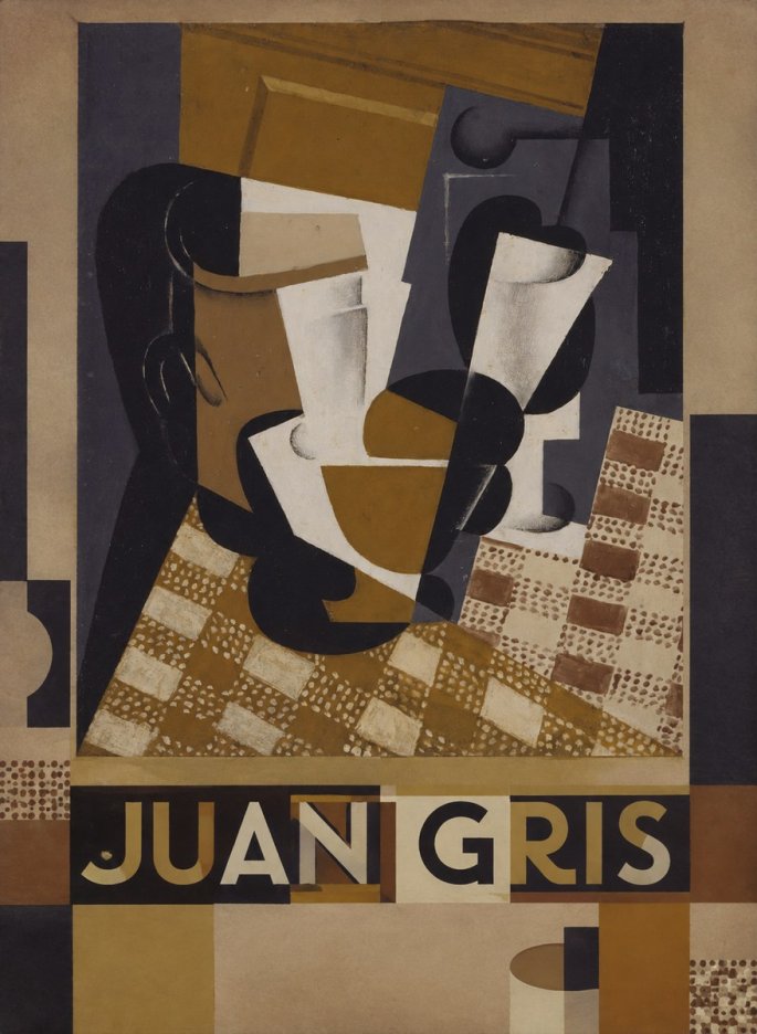 Juan Gris Still Life III No5 - Juliste