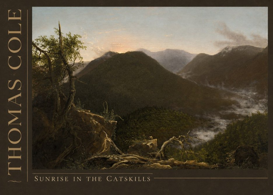 Thomas Cole Sunrise in the Catskills II No3 - Juliste
