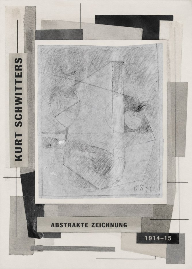 Kurt Schwitters Abstrakte Zeichnung No5 - Juliste