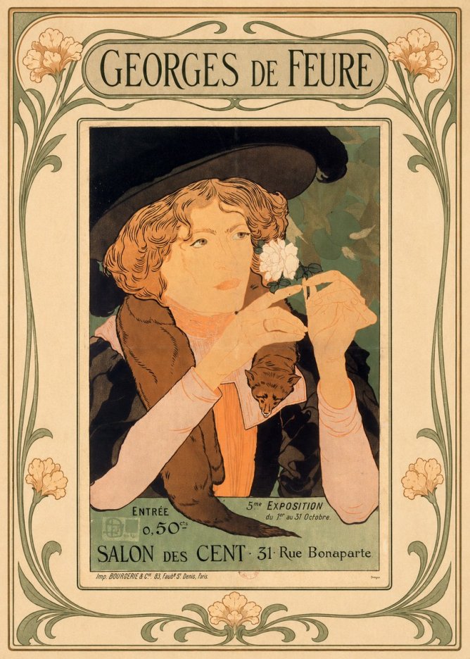 Georges de Feure Georges De Feure III No1 - Juliste