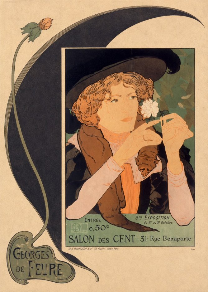 Georges de Feure Georges De Feure III No4 - Juliste
