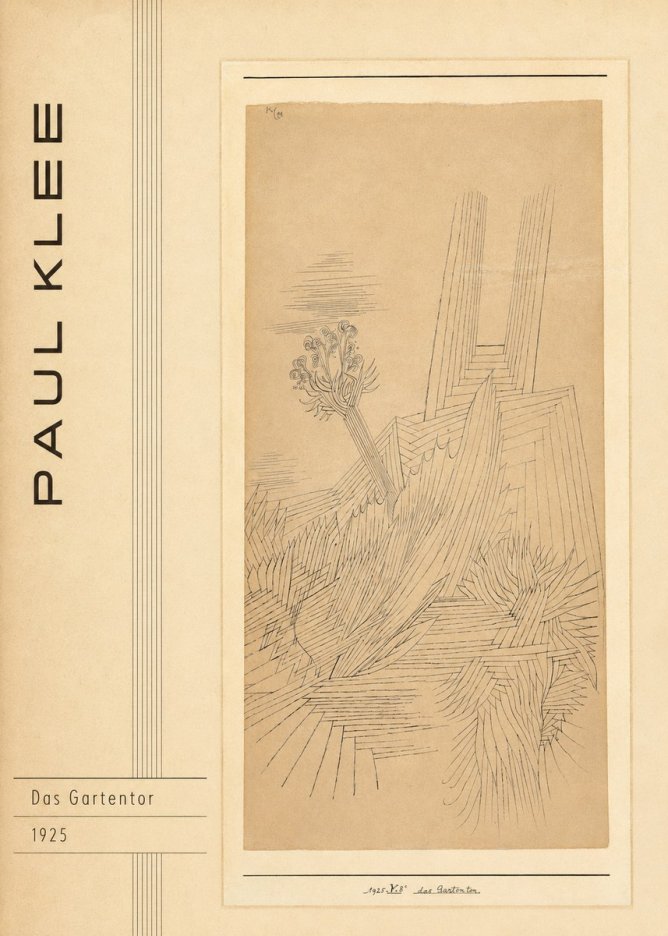 Paul Klee Das Gartentor II No2 - Juliste