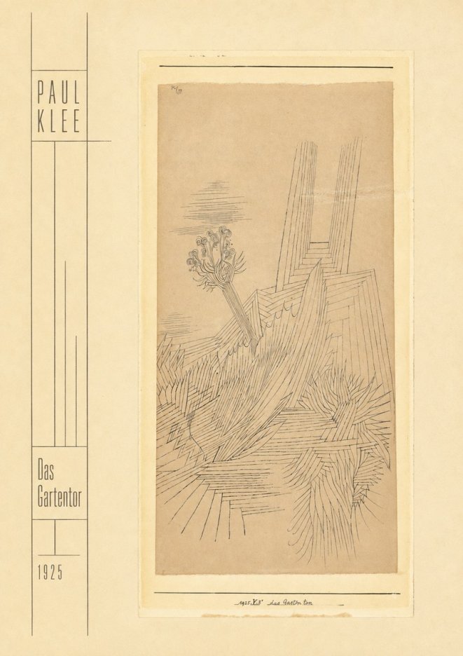 Paul Klee Das Gartentor II No4 - Juliste