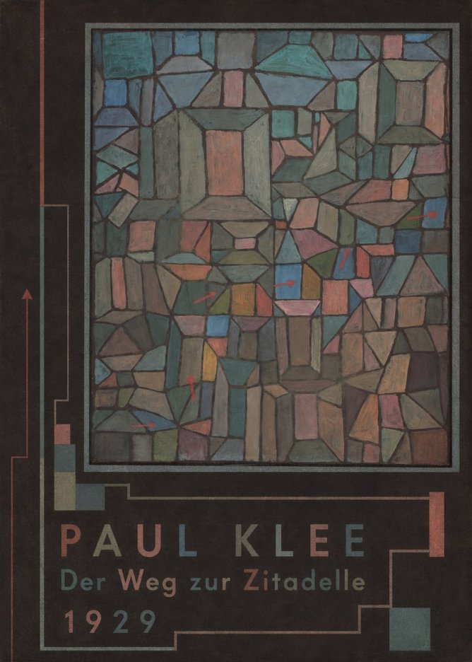Paul Klee Der Weg Zur Zitadelle No2 - Juliste