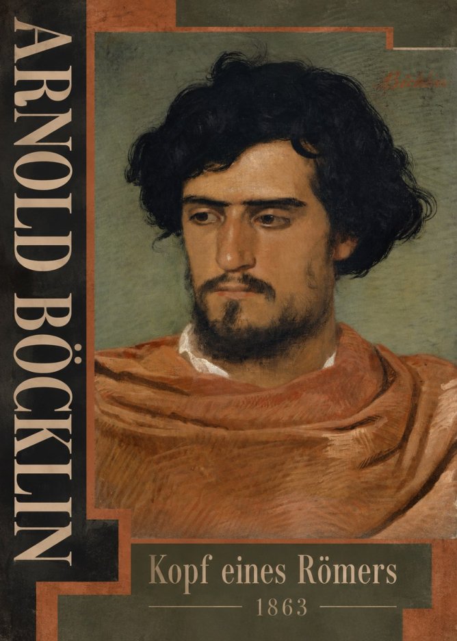 Arnold Böcklin Kopf Eines Römers No5 - Juliste