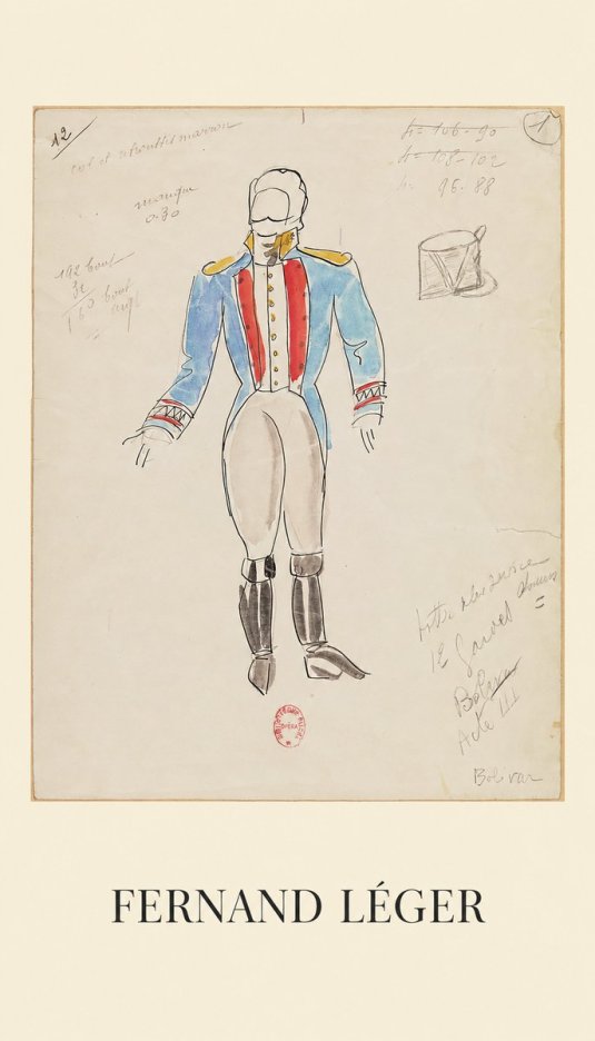 Fernand Léger Bolivar Acte Iii No6 - Juliste