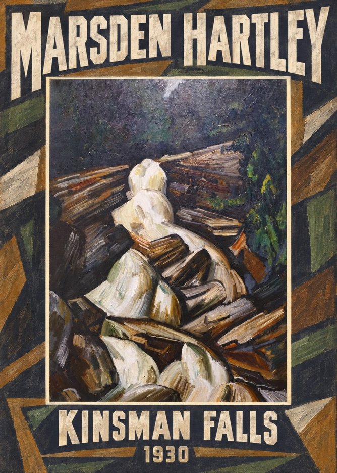 Marsden Hartley Kinsman Falls No1 - Juliste