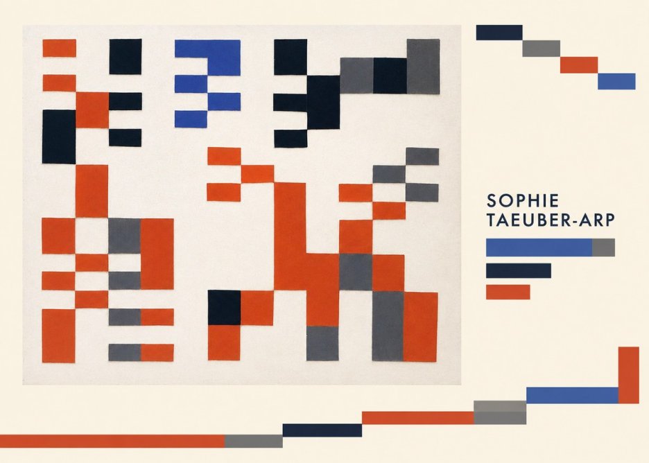 Sophie Taeuber-Arp Sophie Taeuber-arp No5 - Juliste