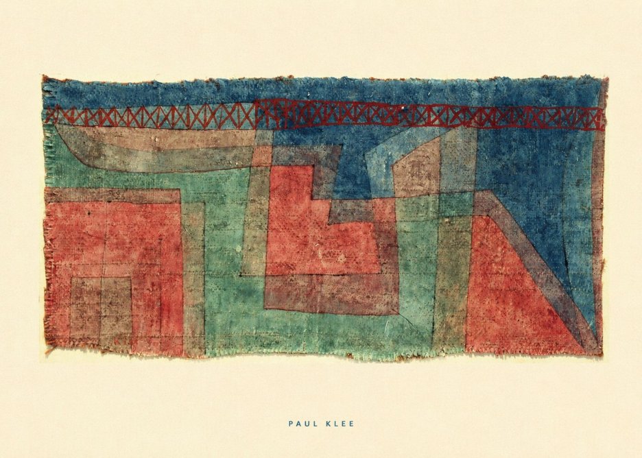 Paul Klee Textile Picture No6 - Juliste