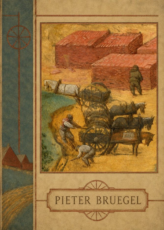 Pieter Bruegel The Brickmakers No2 - Juliste