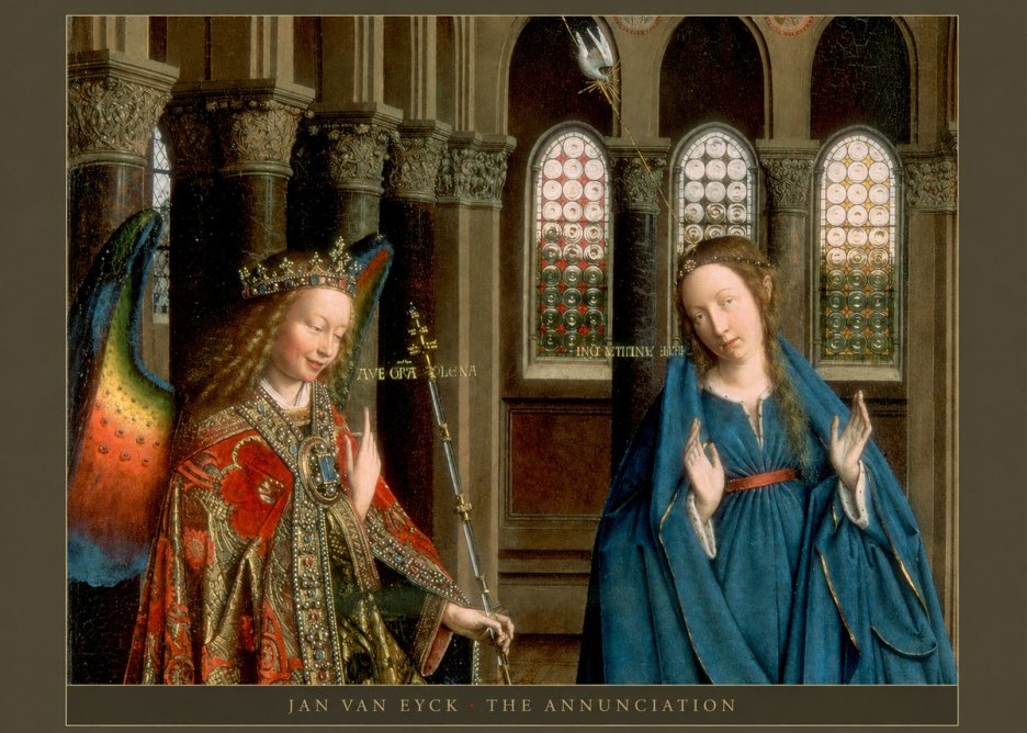 Jan van Eyck The Annunciation II No4 - Juliste