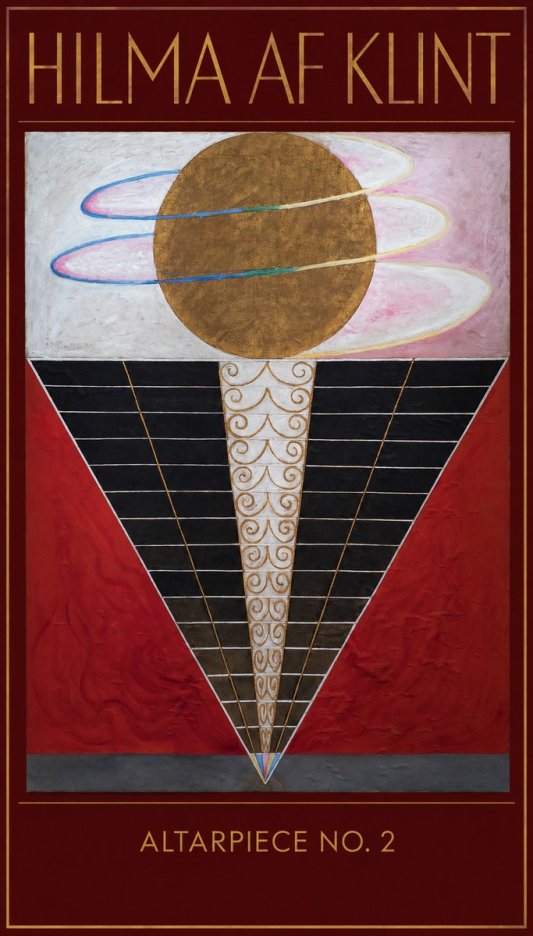 Hilma af Klint The Ten Largest, No. 1, Childhood II No3 - Juliste