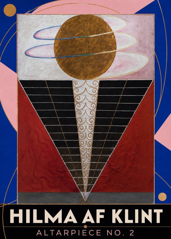 Hilma af Klint The Ten Largest, No. 1, Childhood II No6 - Juliste