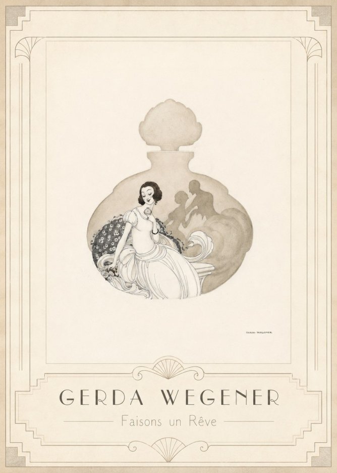 Gerda Wegener Faisons Un Rêve No1 - Juliste