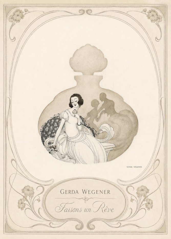 Gerda Wegener Faisons Un Rêve No3 - Juliste