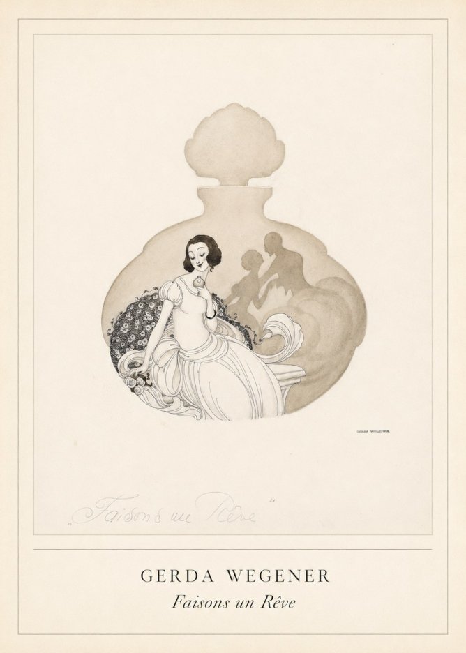 Gerda Wegener Faisons Un Rêve No4 - Juliste
