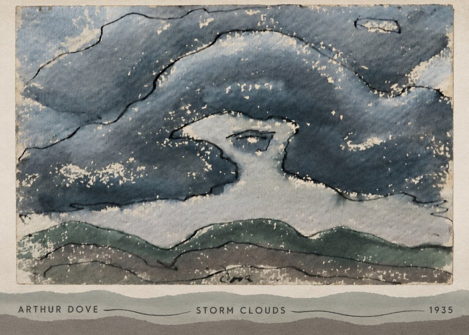 Arthur Dove Storm Clouds No6 - Juliste