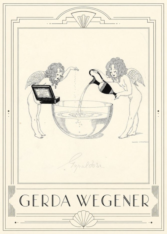 Gerda Wegener Gyraldose No1 - Juliste