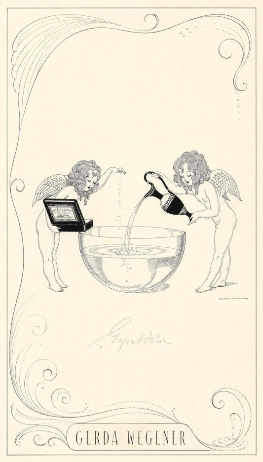 Gerda Wegener Gyraldose No2 - Juliste