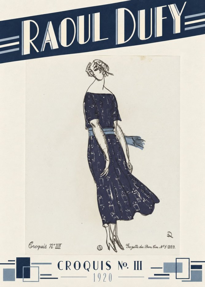 Raoul Dufy Croquis N°. Iii No5 - Juliste