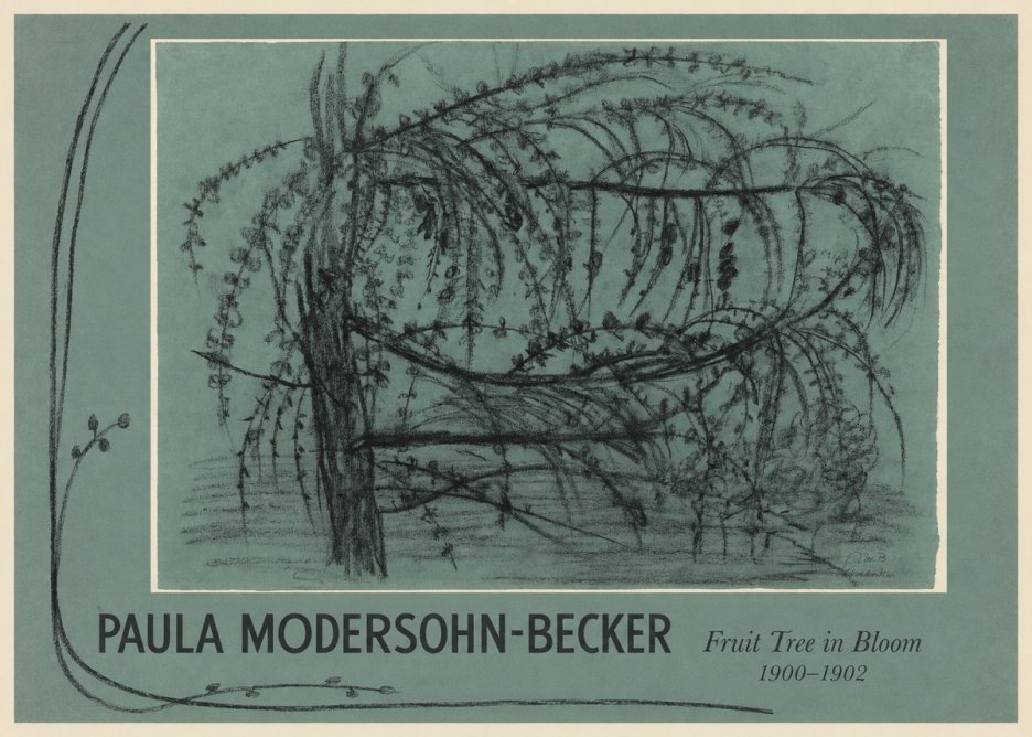 Paula Modersohn-Becker Fruit Tree in Bloom No1 - Juliste