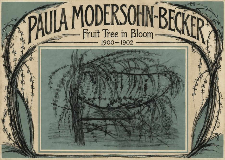 Paula Modersohn-Becker Fruit Tree in Bloom No4 - Juliste