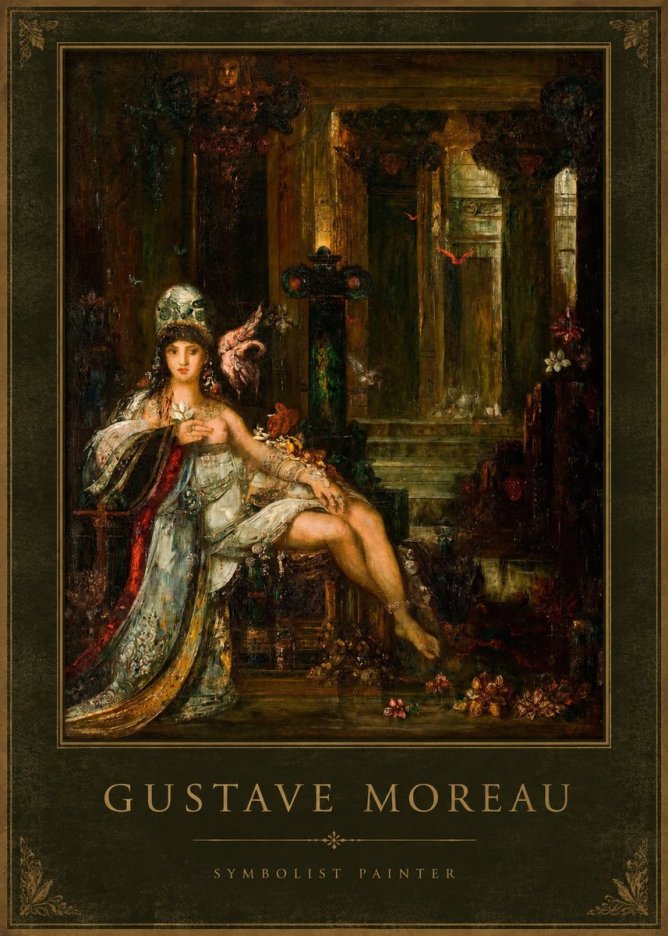 Gustave Moreau Salome III No1 - Juliste