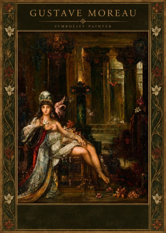 Gustave Moreau Salome III No5 - Juliste