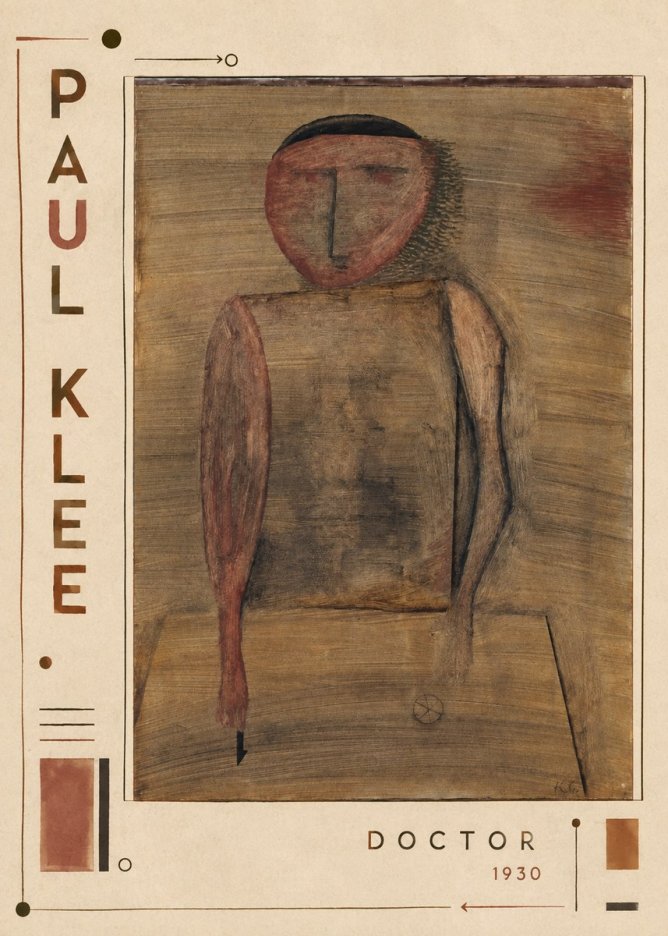 Paul Klee Doctor No2 - Juliste