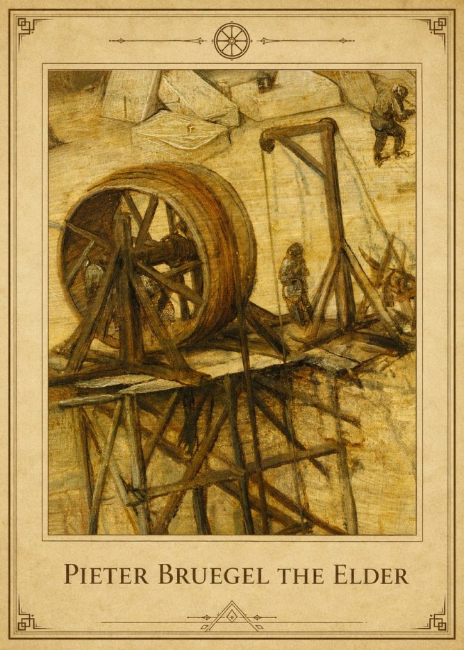 Pieter Bruegel The Tower of Babel XX No1 - Juliste