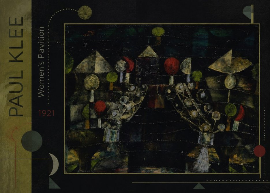 Paul Klee Women's Pavilion No2 - Juliste