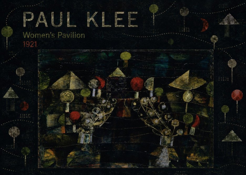 Paul Klee Women's Pavilion No3 - Juliste