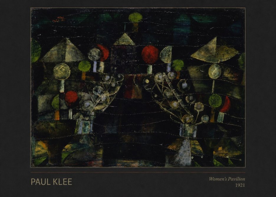 Paul Klee Women's Pavilion No5 - Juliste