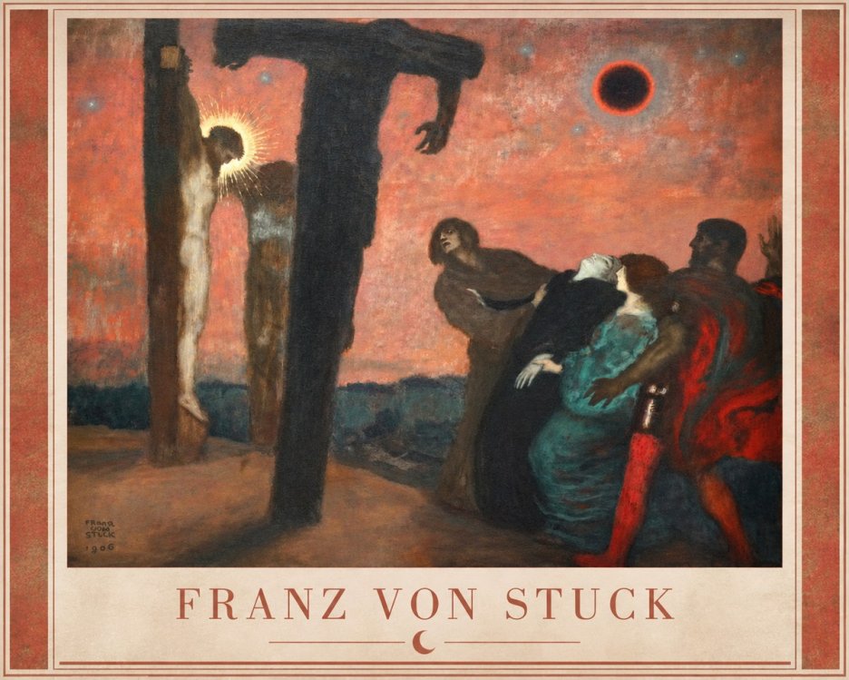 Franz von Stuck Crucifixion No2 - Juliste