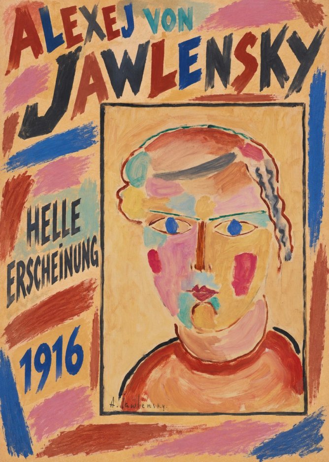 Alexej von Jawlensky Helle Erscheinung No2 - Juliste