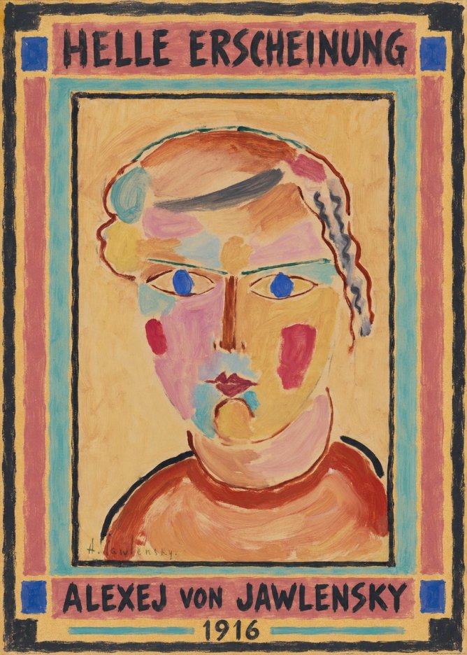Alexej von Jawlensky Helle Erscheinung No4 - Juliste
